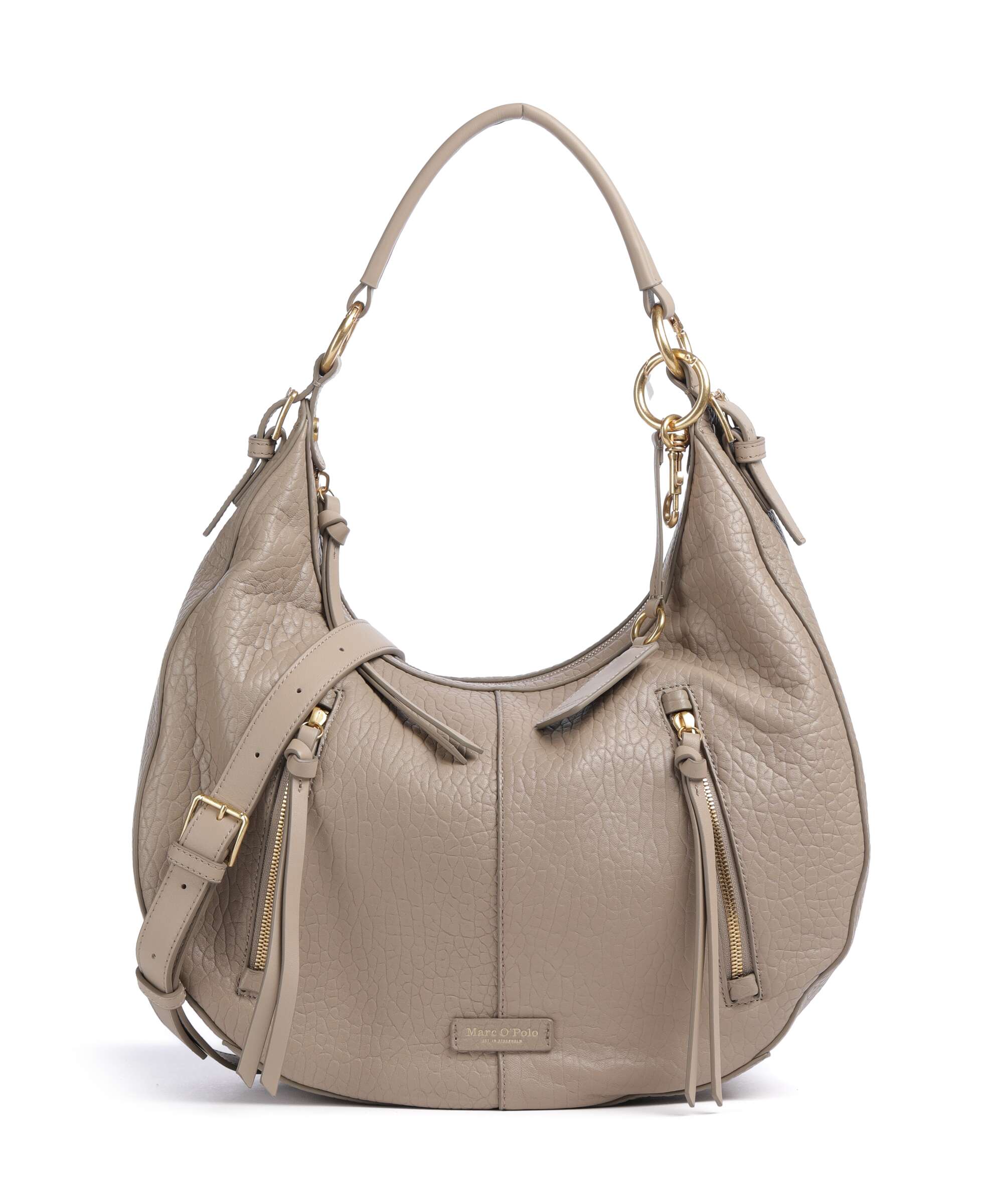 Marc O'Polo Philine M Hobo bag earthy taupe
