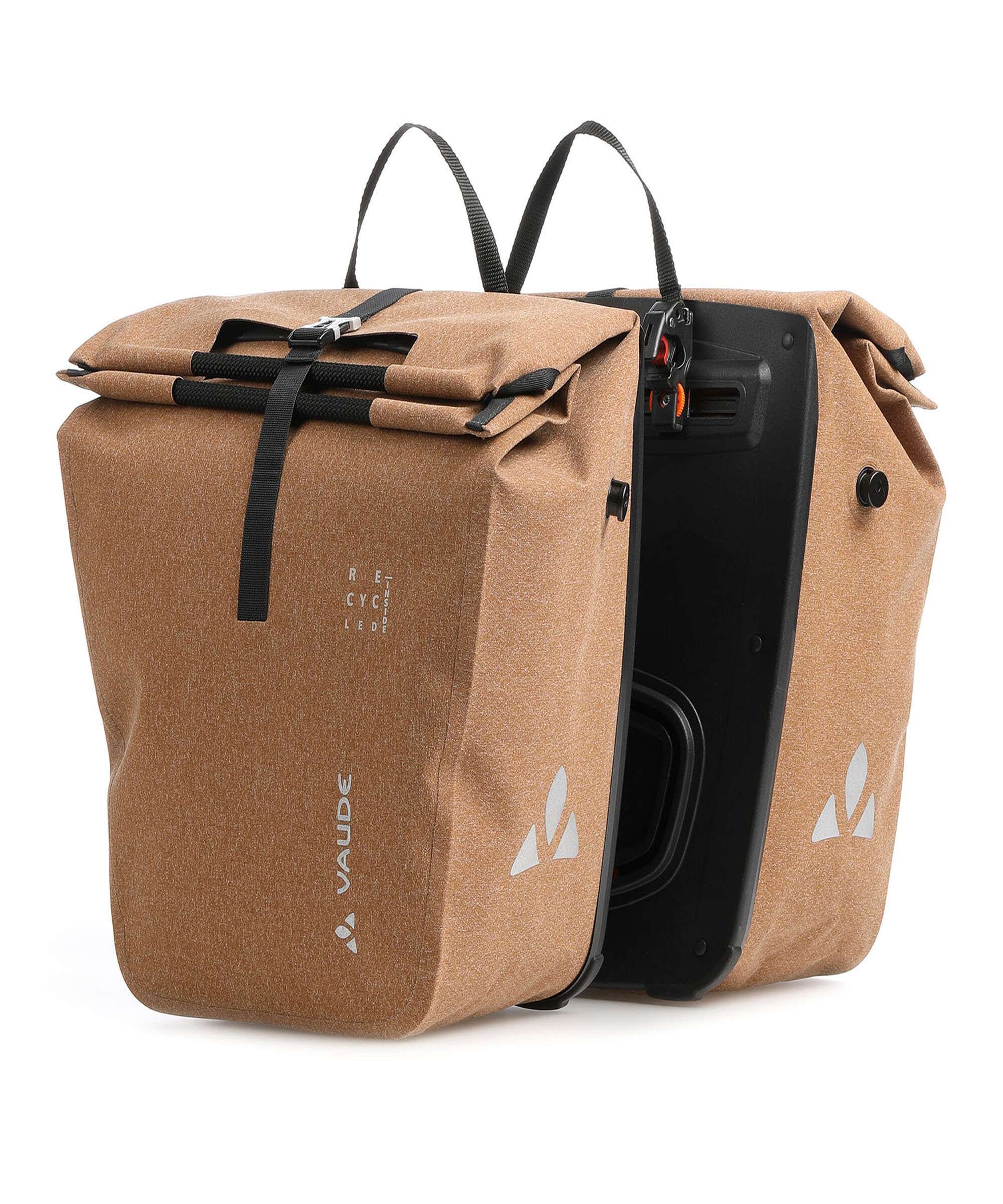Vaude ReCycle Back Set Bike pannier braun 