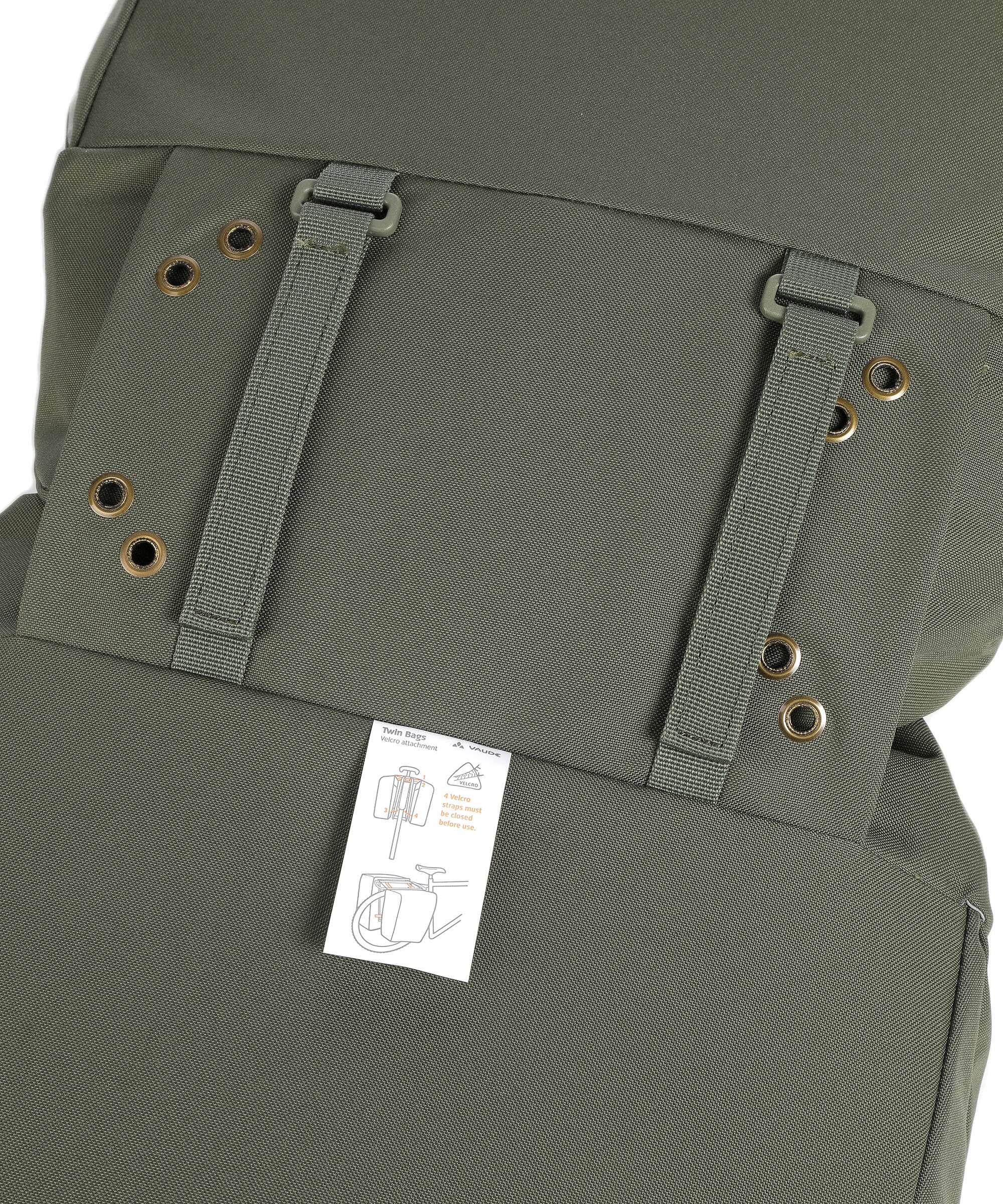 Vaude urban TwinRoadster Bike pannier khaki