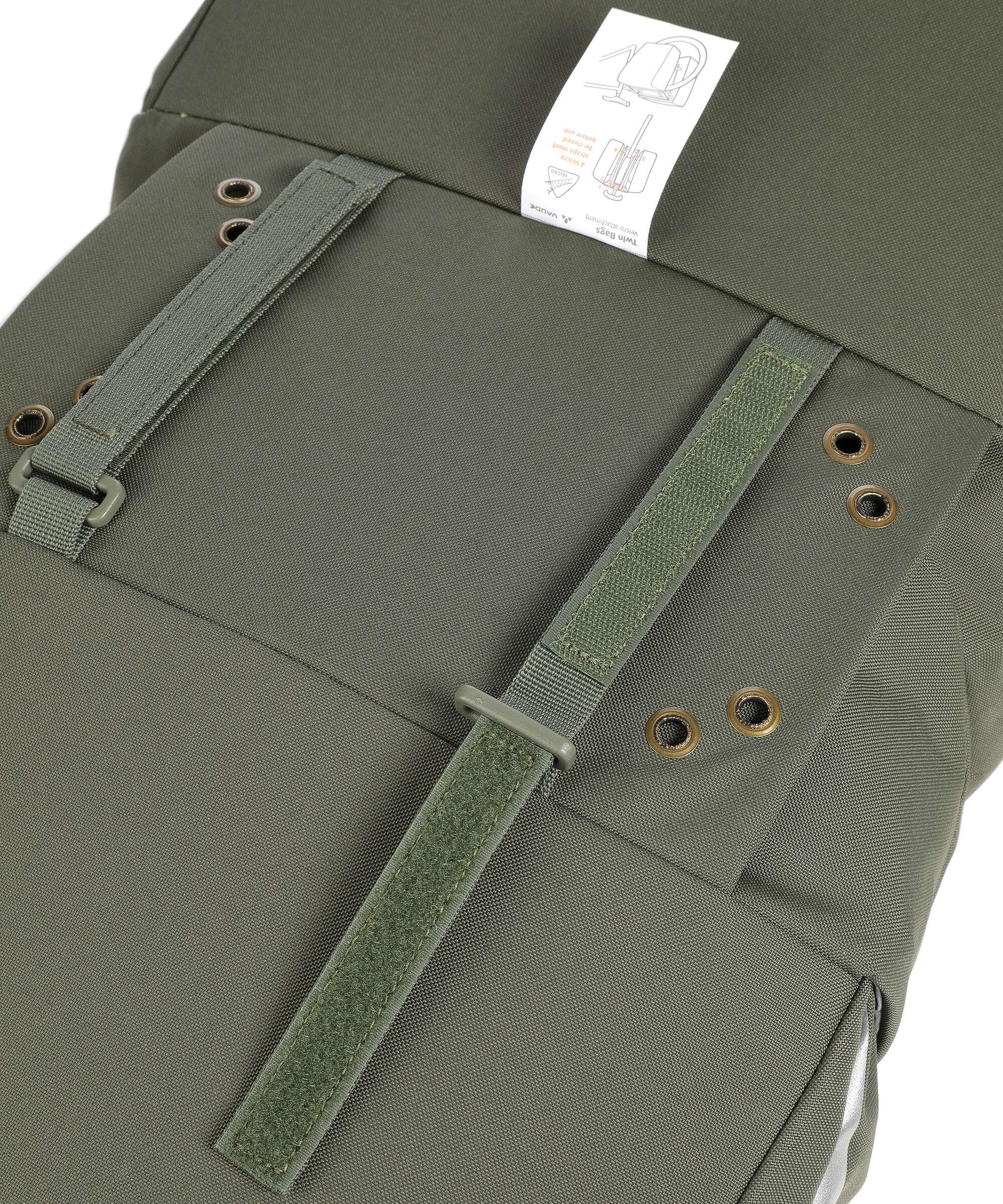 Vaude urban TwinRoadster Bike pannier khaki