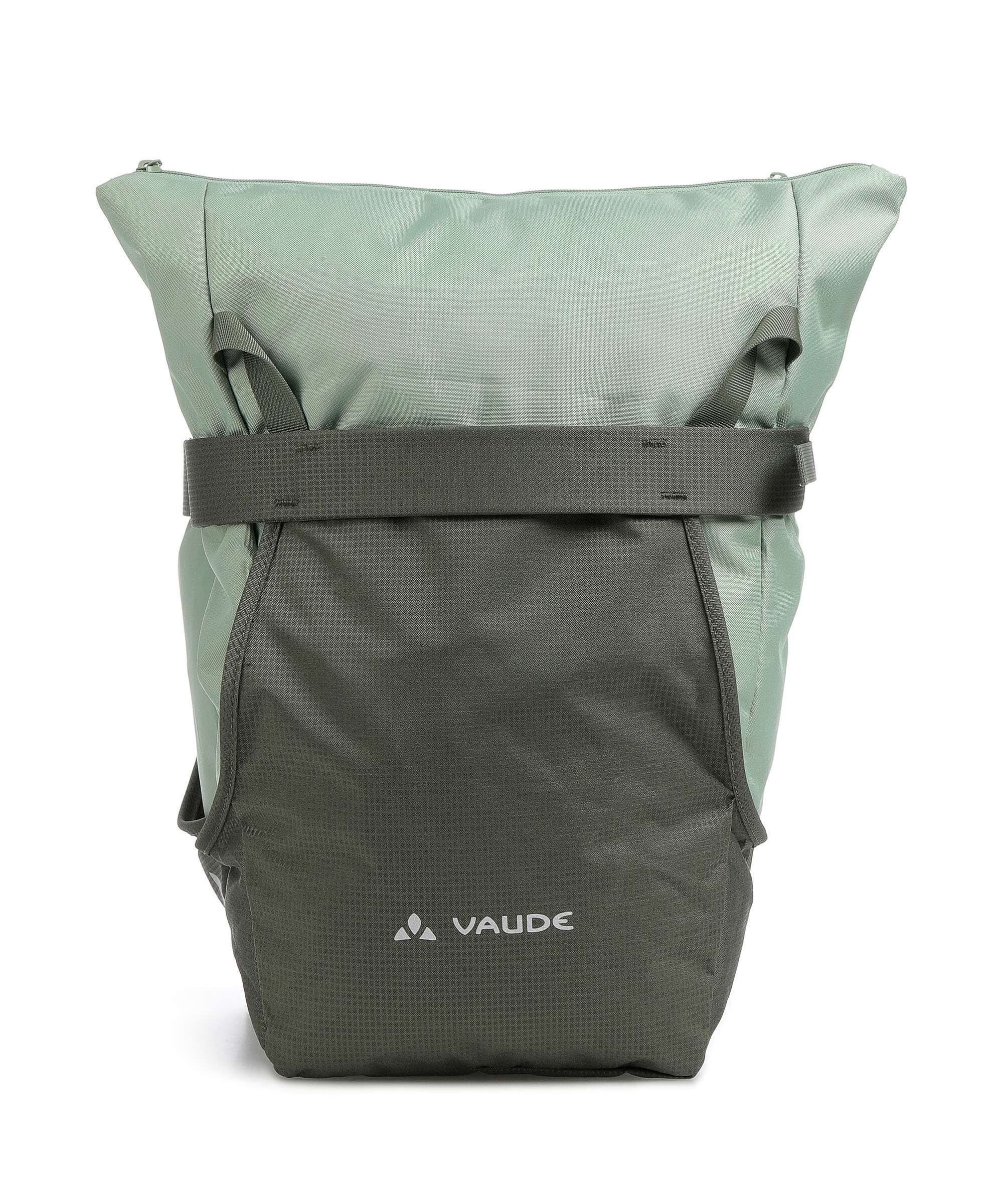 Vaude urban TwinShopper Bike pannier willow green