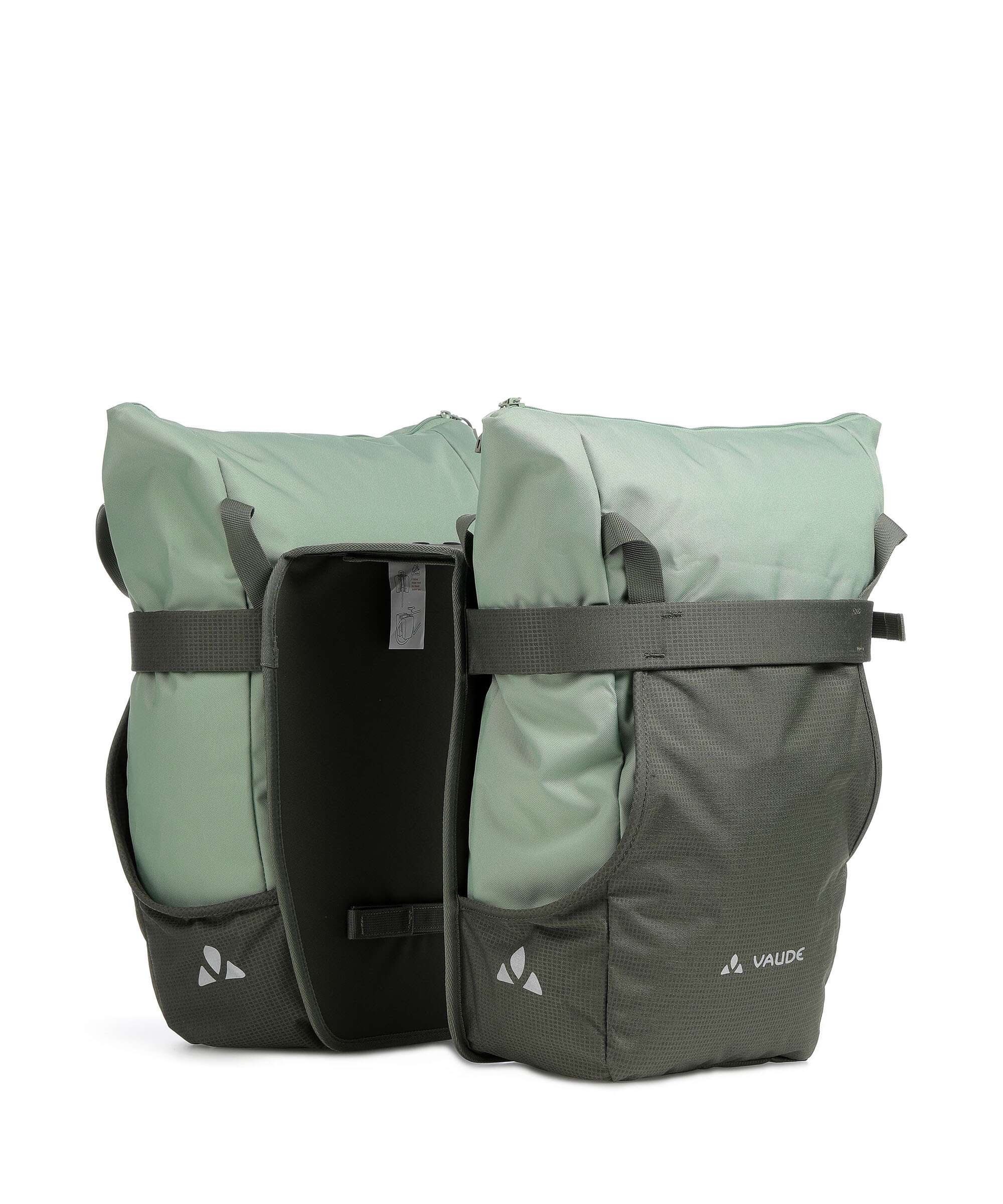 Vaude urban TwinShopper Bike pannier willow green
