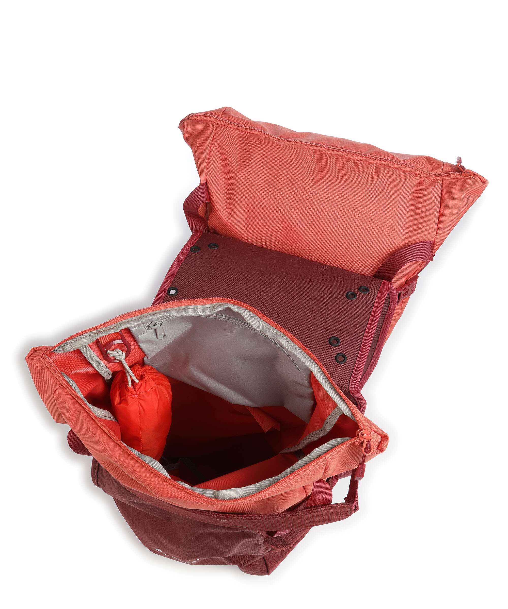 Vaude urban TwinShopper Bike pannier hotchili
