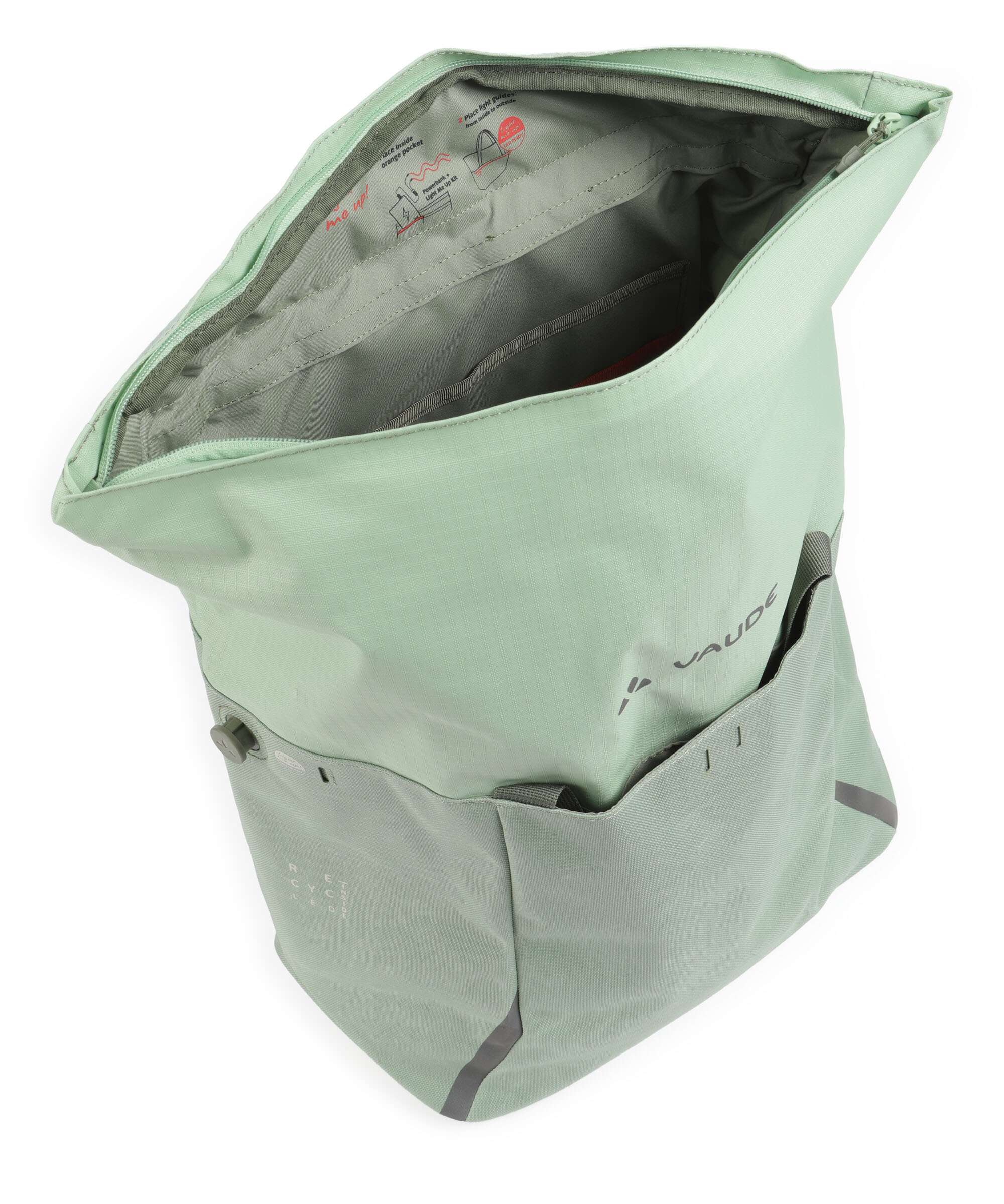 Vaude CityShop Bike II QMR 2.0 Tote bag aloe vera