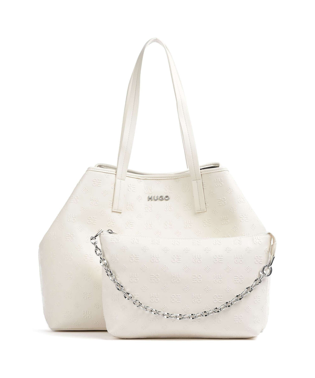 Hugo Chris Tote bag open white