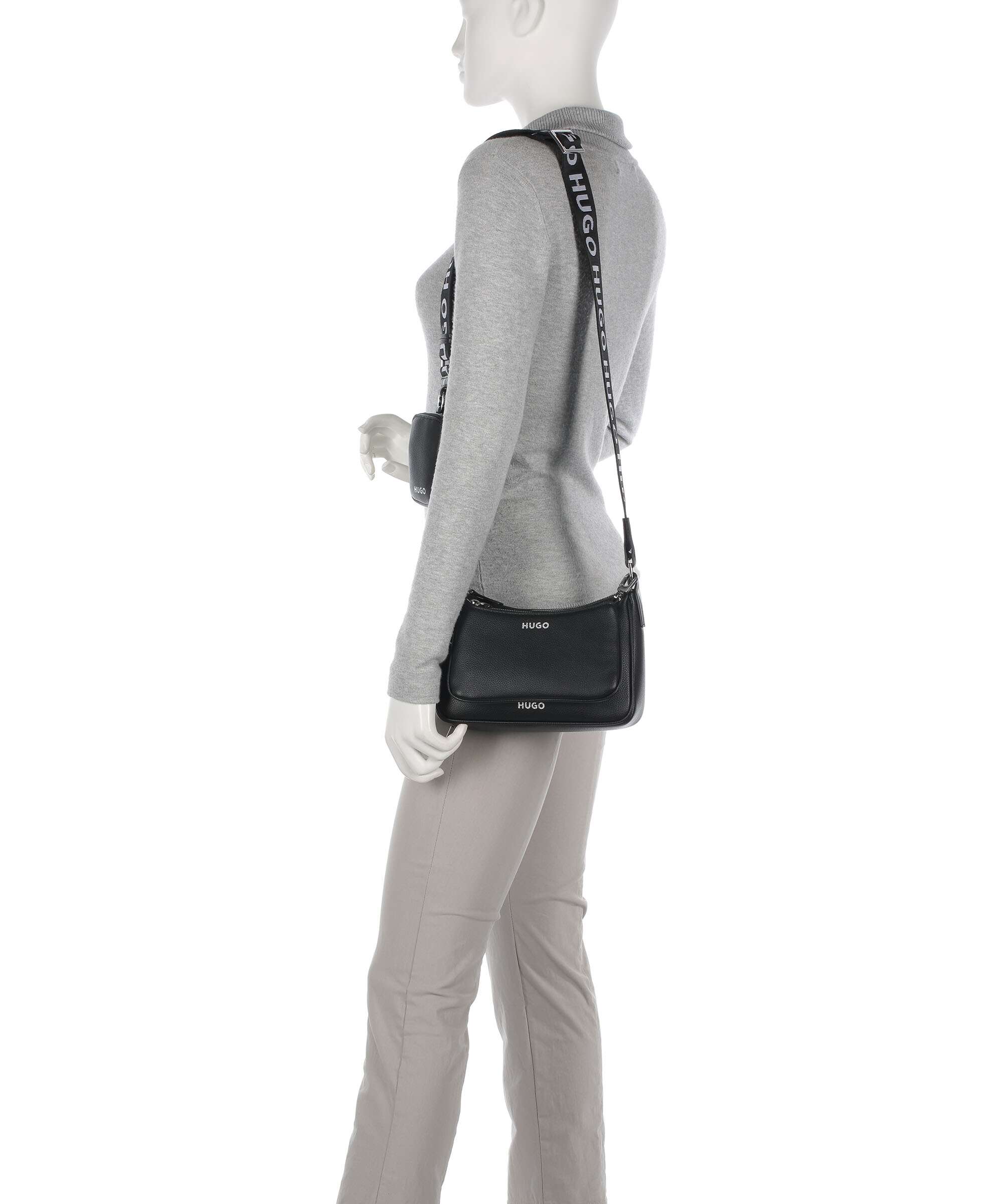 Hugo Bel Crossbody bag black