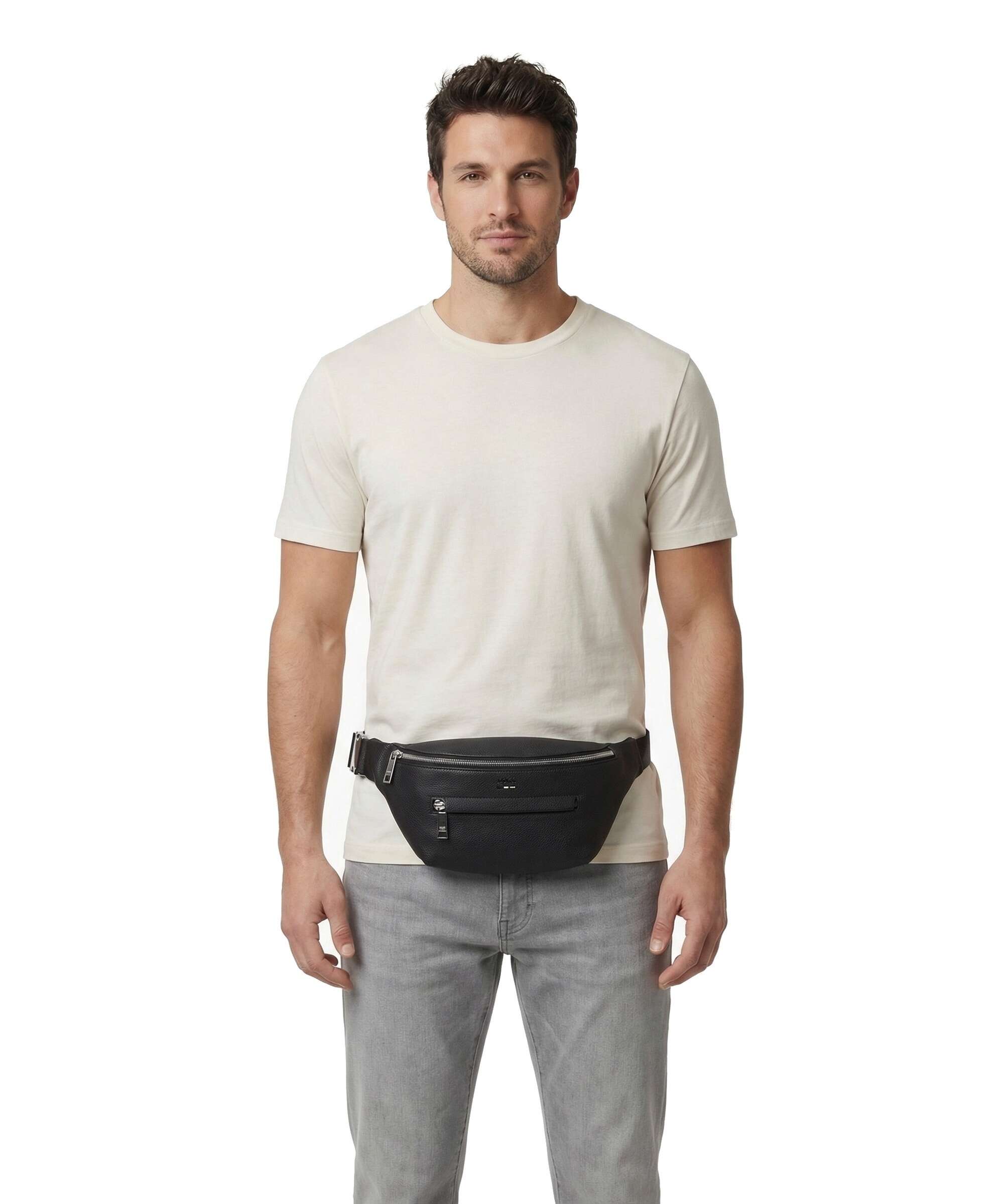 BOSS Ray Belt bag black