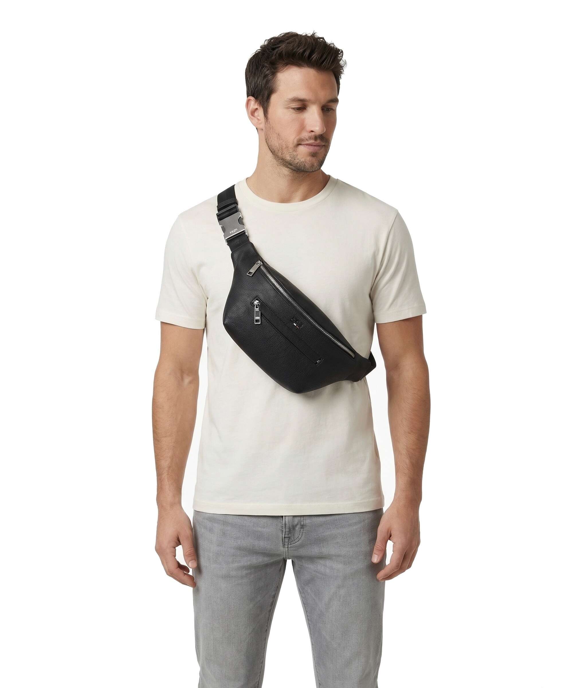 BOSS Ray Belt bag black