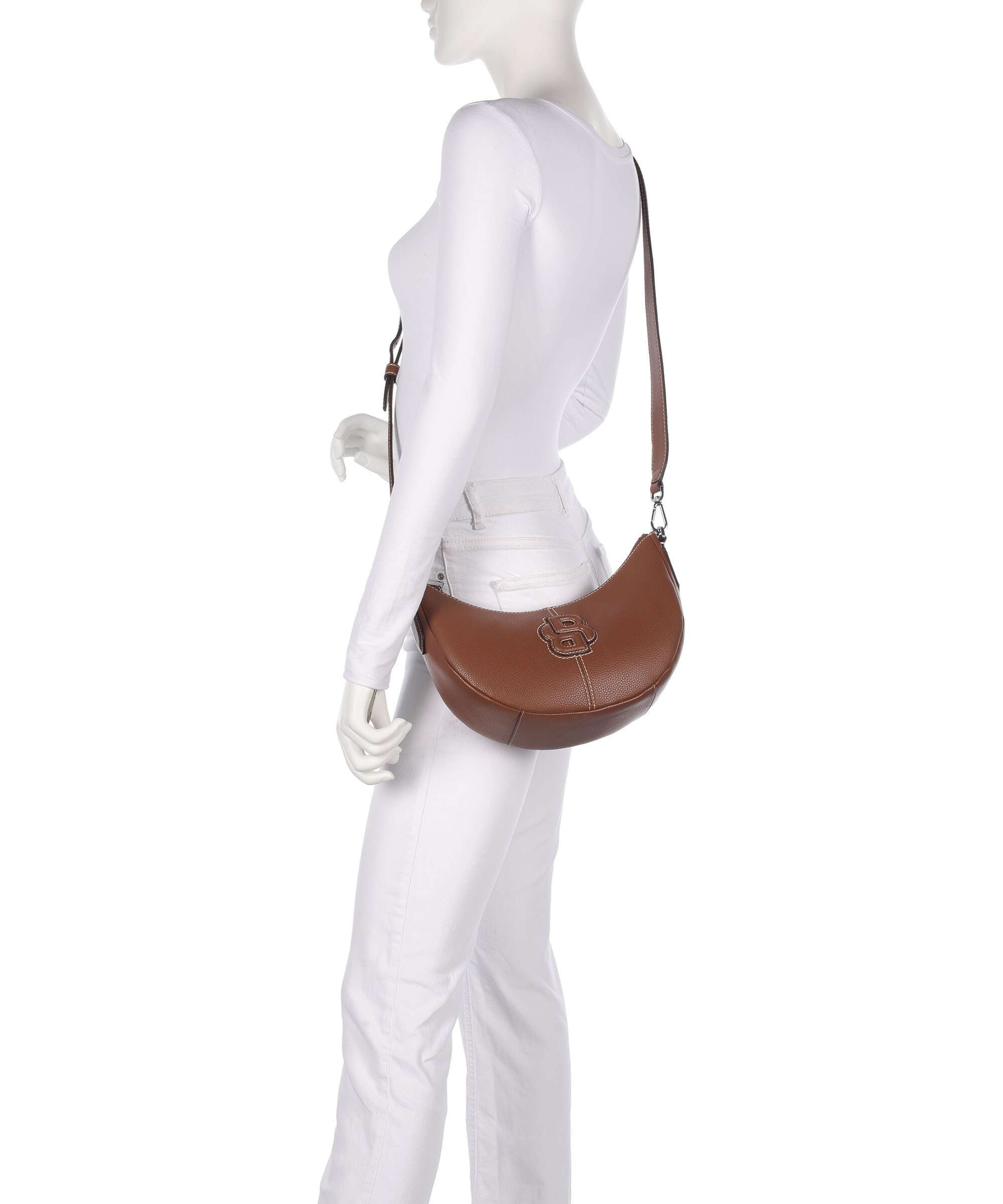 BOSS Anett Shoulder bag medium brown