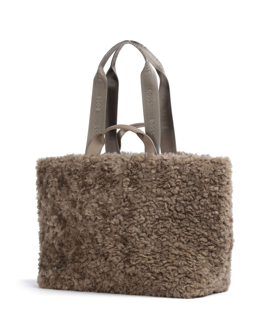 BOSS Palmah Tote bag open brown