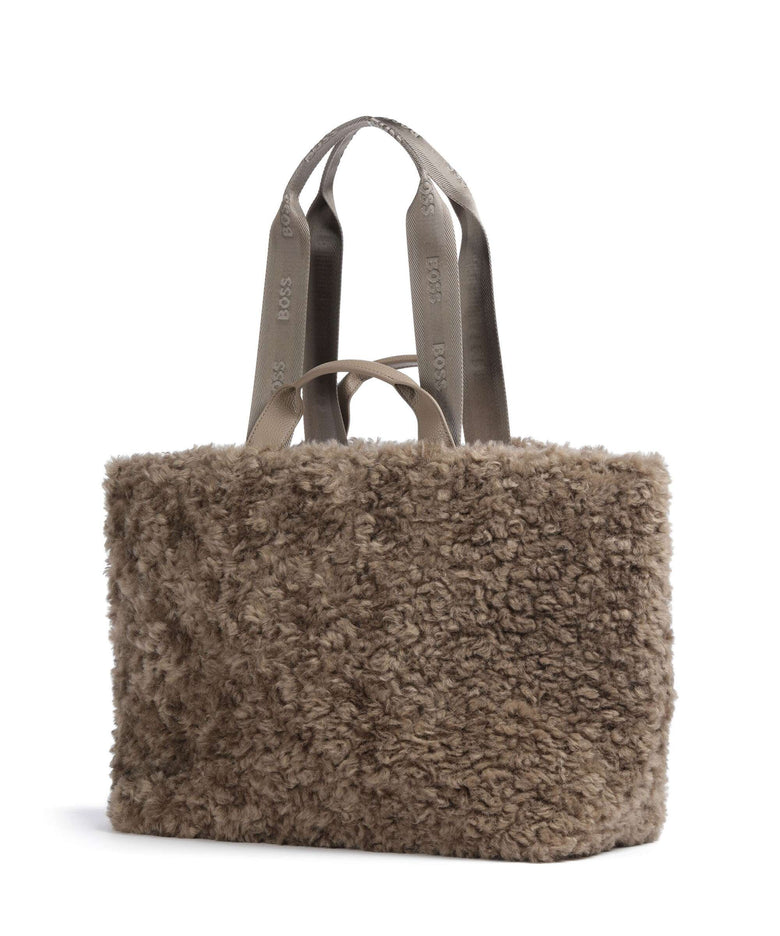 BOSS Palmah Tote bag open brown