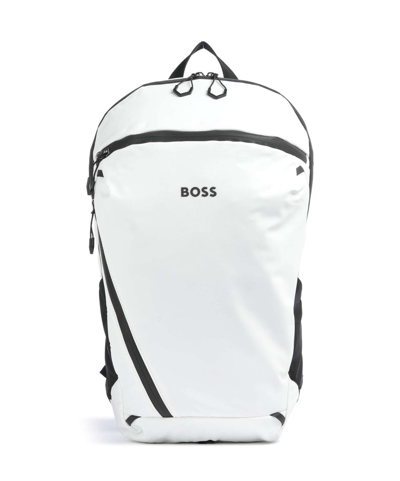 BOSS Stenson Backpack open white