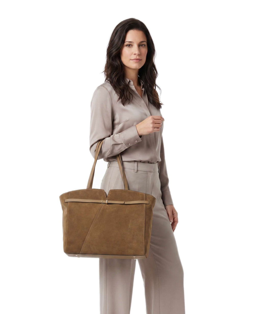 BOSS Revers Tote bag medium beige