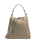 Abro Shearling Raquel Hobo bag siena