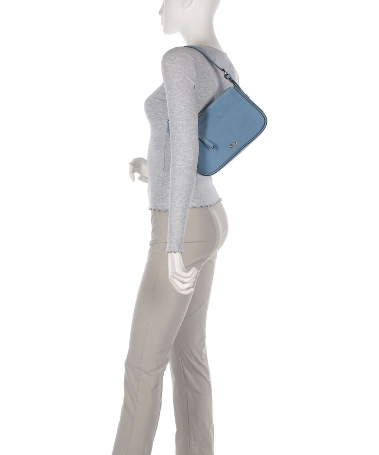 Abro Suede Best Friend Shoulder bag blue