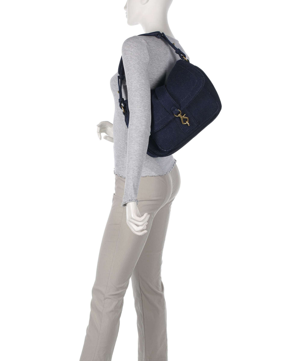 Abro Jeans Star Saddle Hobo bag navy