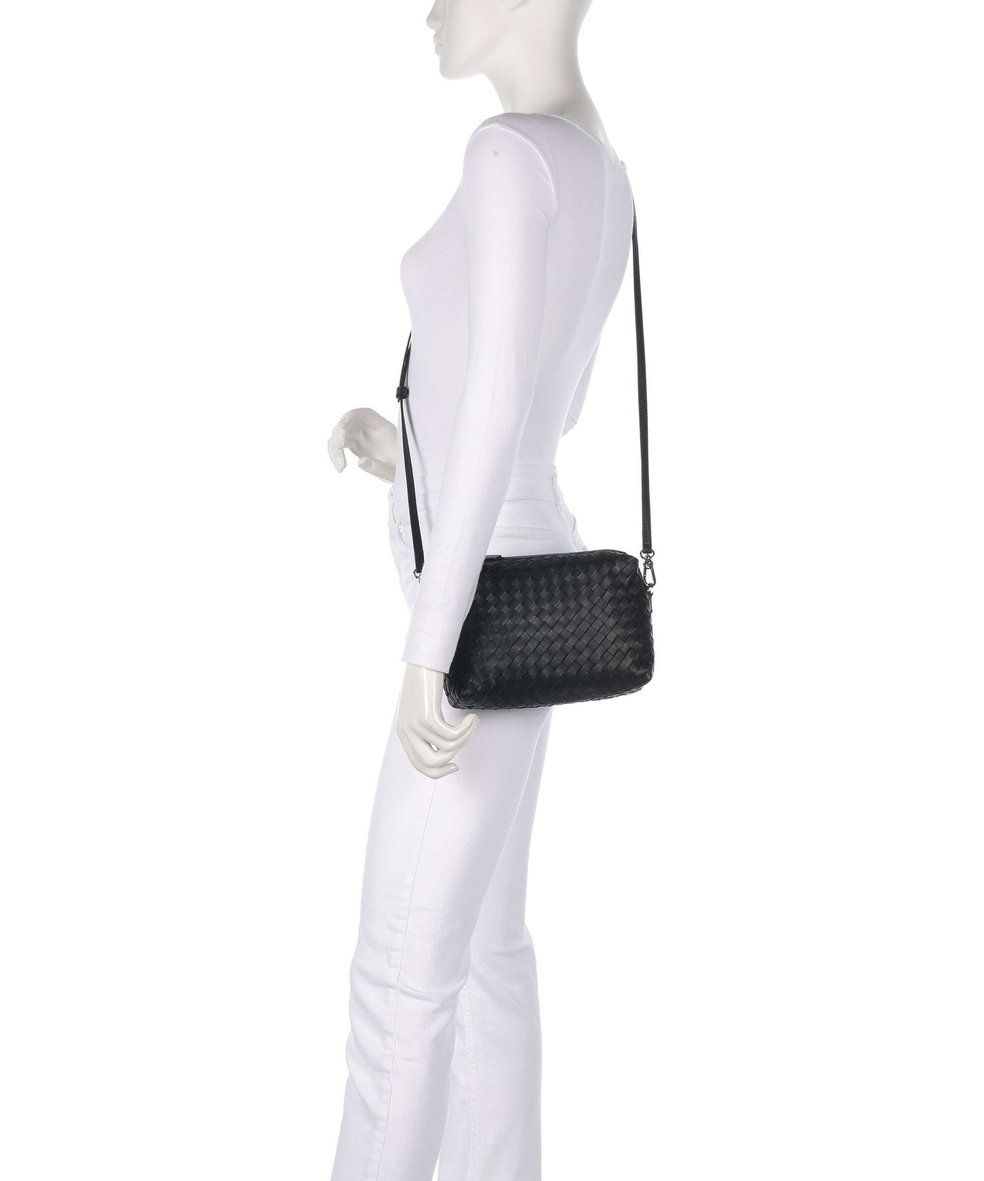 Abro Piuma Kaia Crossbody bag black/nickel