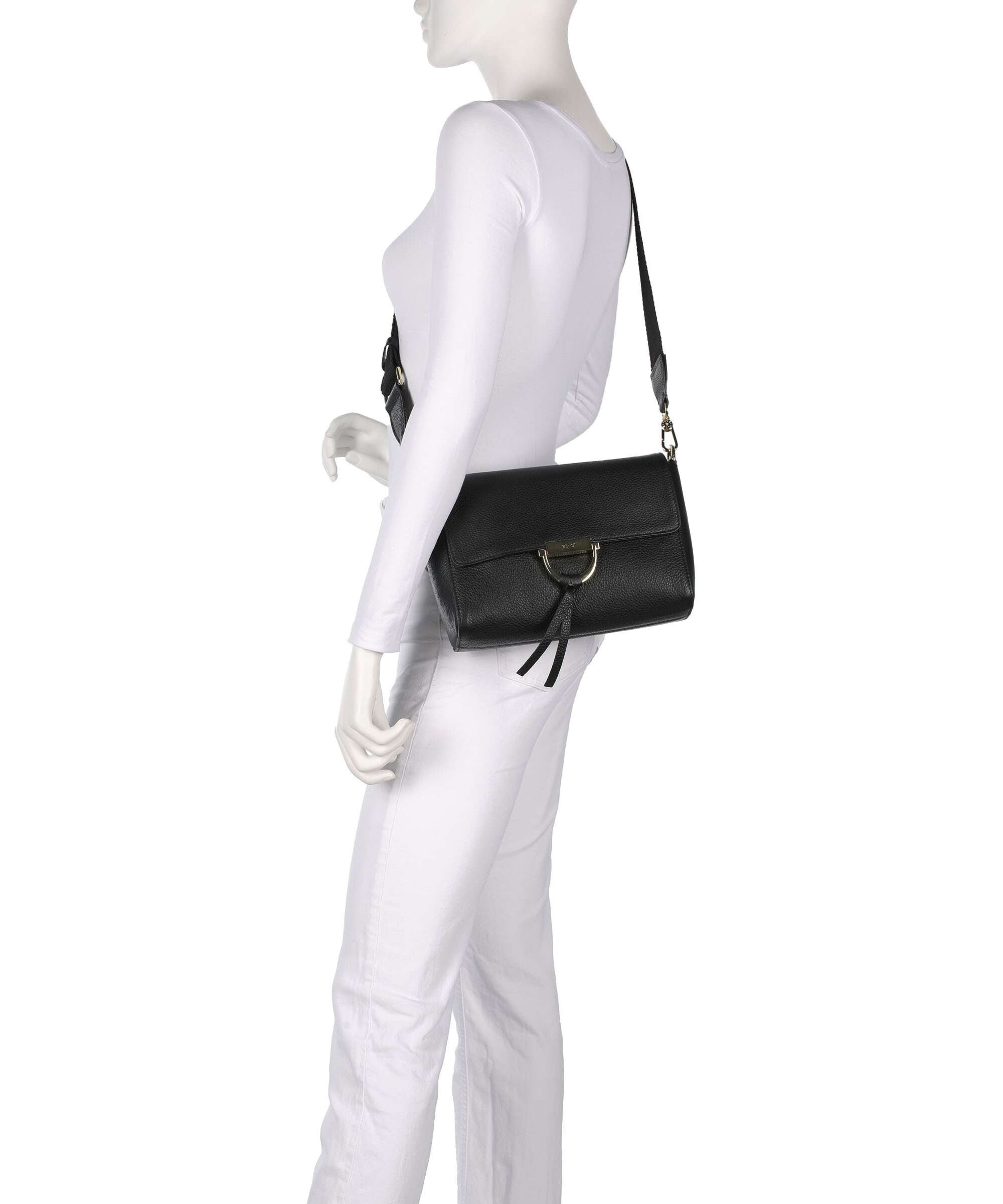 Abro Agave Temi Shoulder bag black/gold