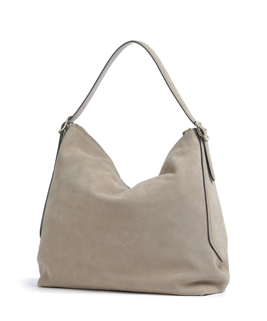 Abro Suede Carina Hobo bag siena