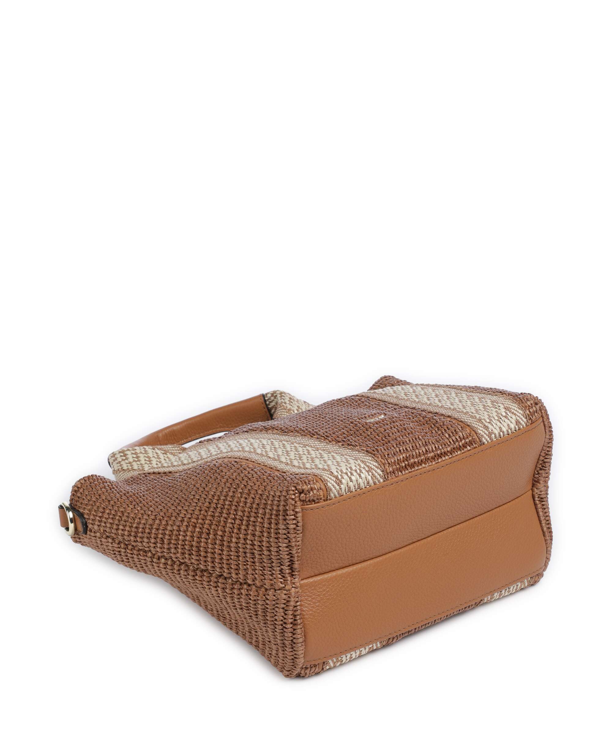 Abro Raffia Kaia Handbag caramel/cognac