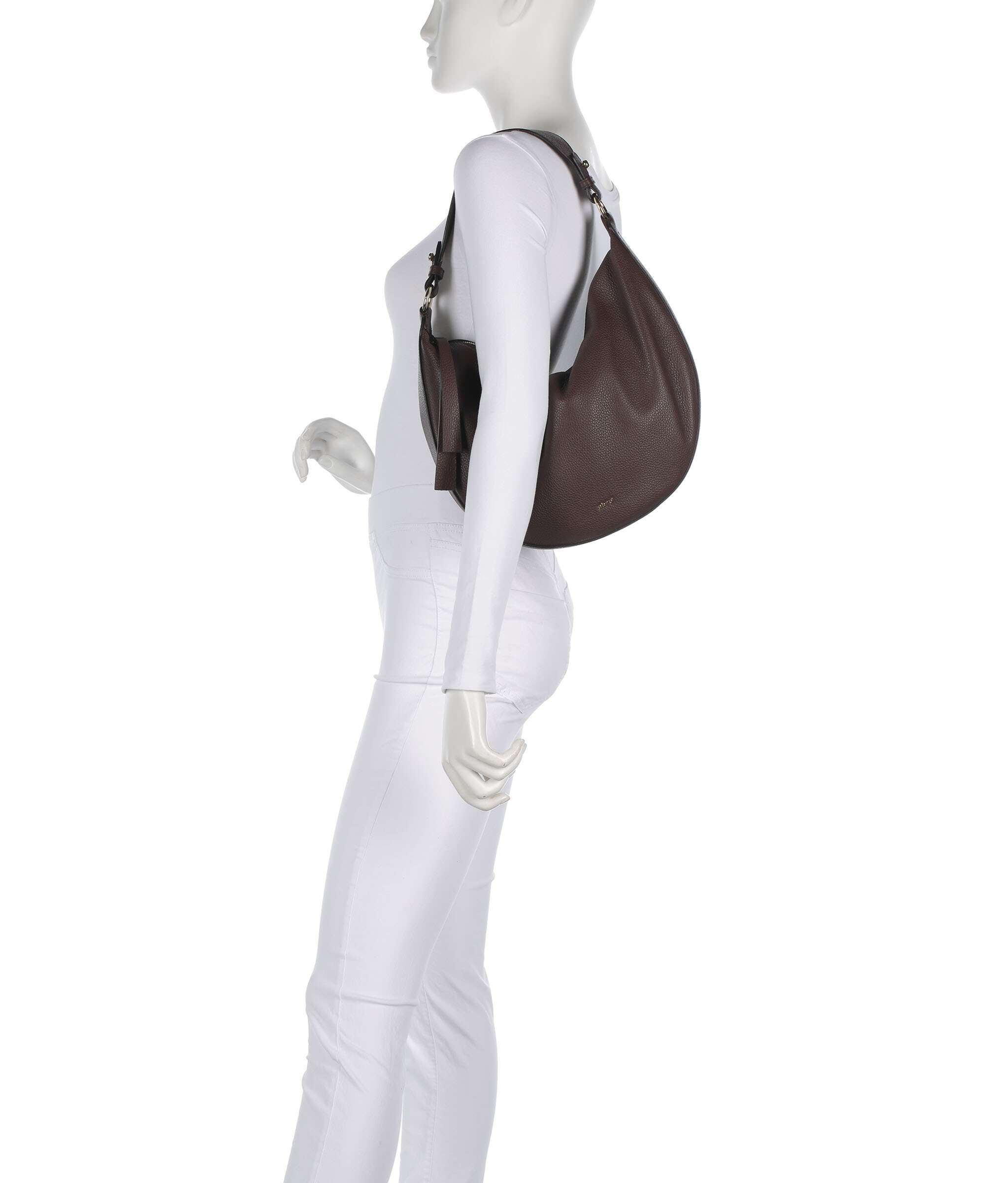Abro Adria Lulu Small Hobo bag wood