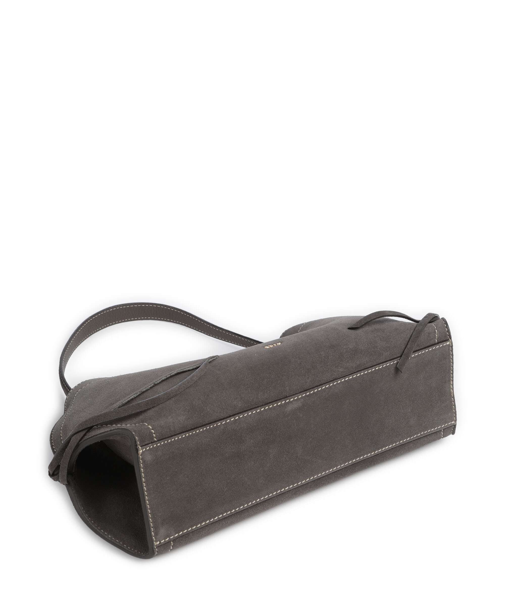 Abro Suede Necessity Small Shoulder bag grey