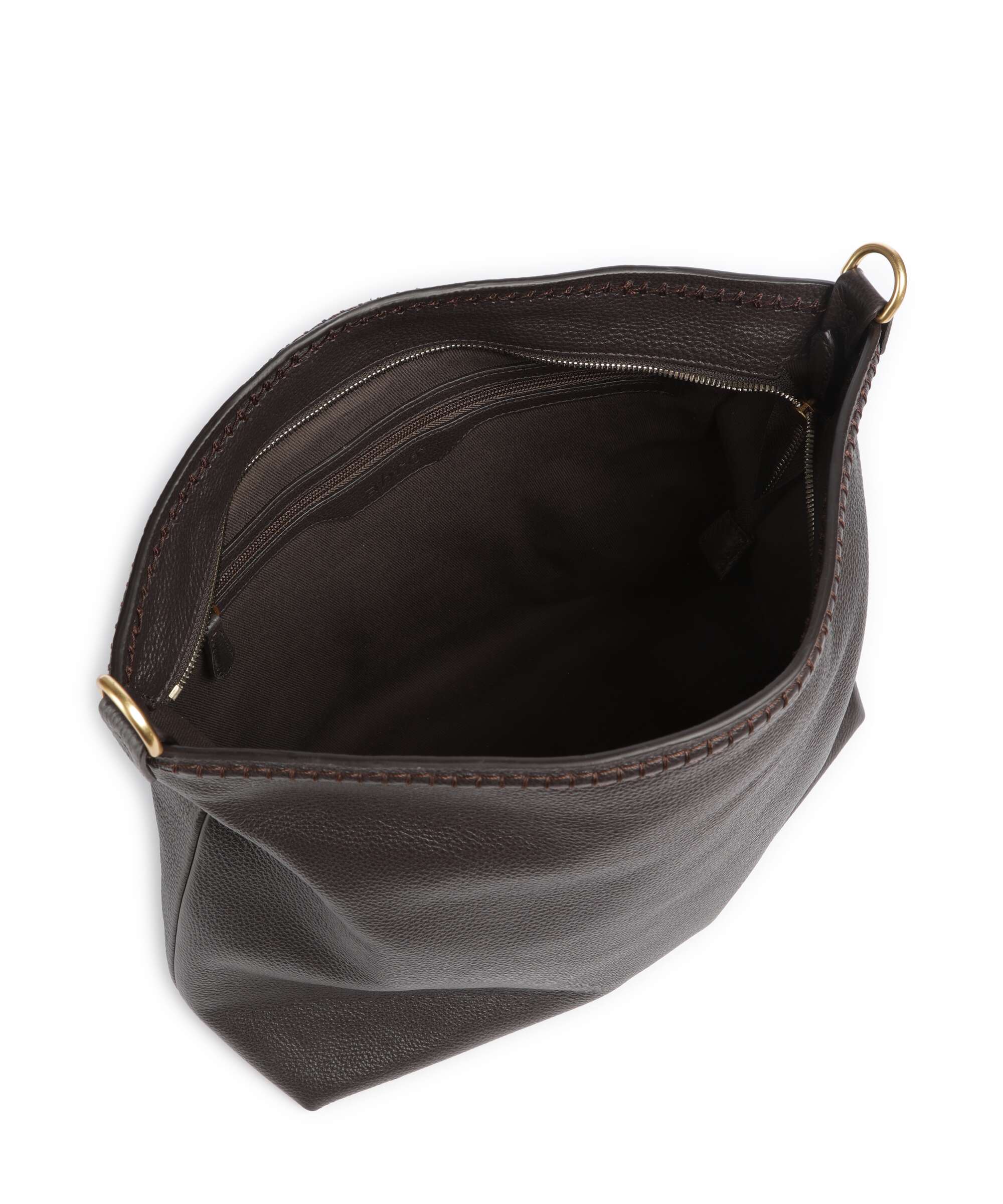 Abro Agave Signature Hobo bag dark brown