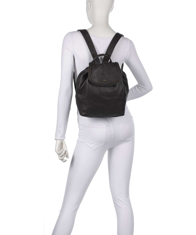 Abro Agave Signature Backpack dark brown