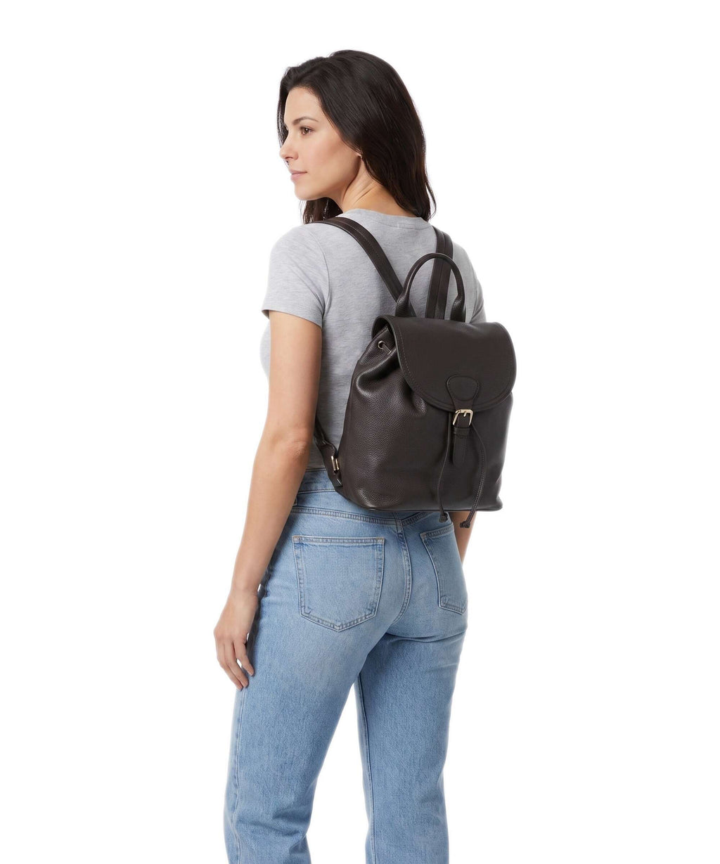 Abro Agave Daily Big Backpack dark brown