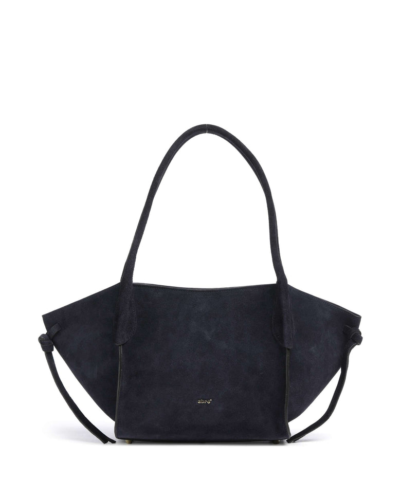 Abro Suede Vibe Small Shoulder bag navy
