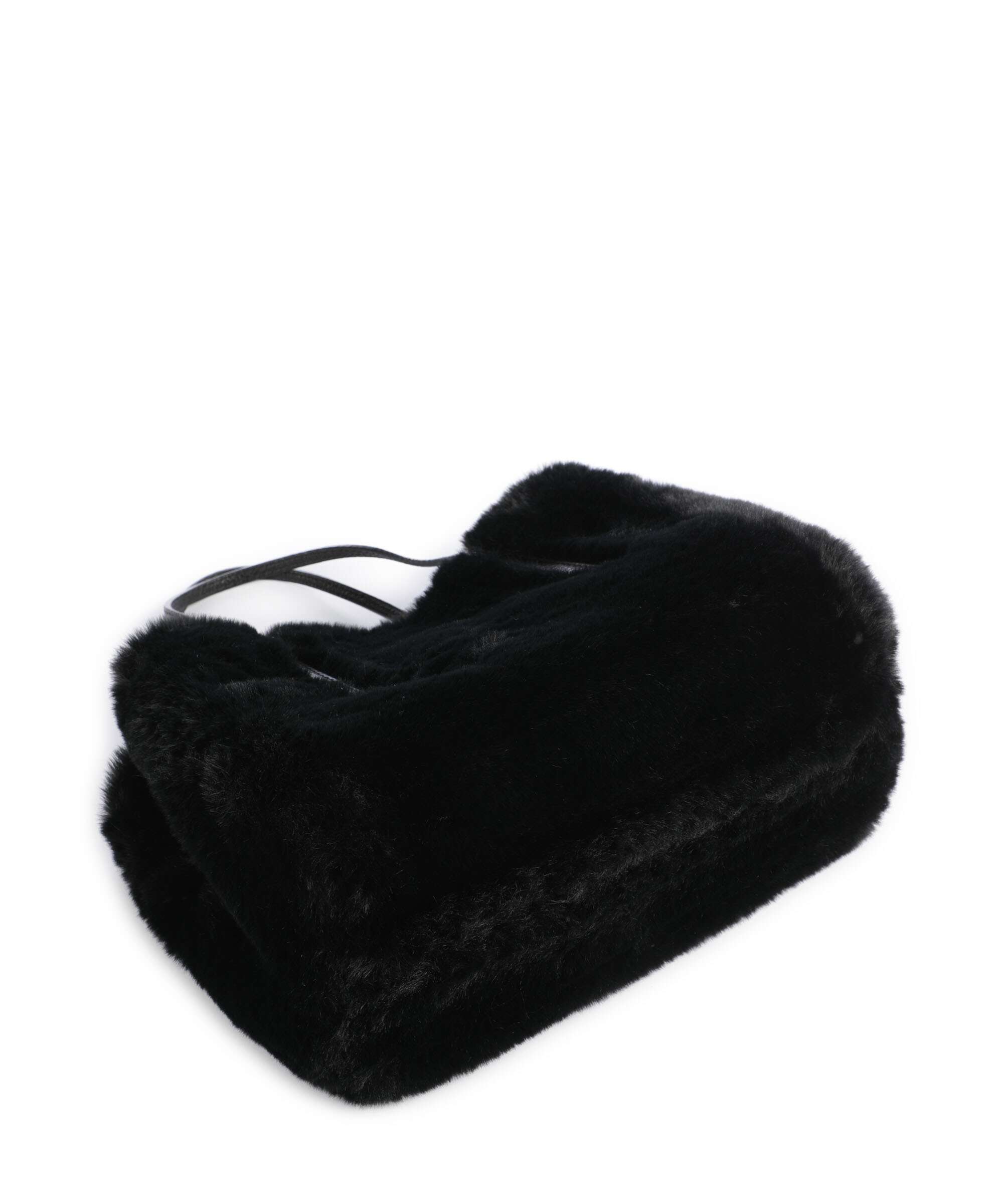Abro Eco Fur Noelle Handbag black/nickel