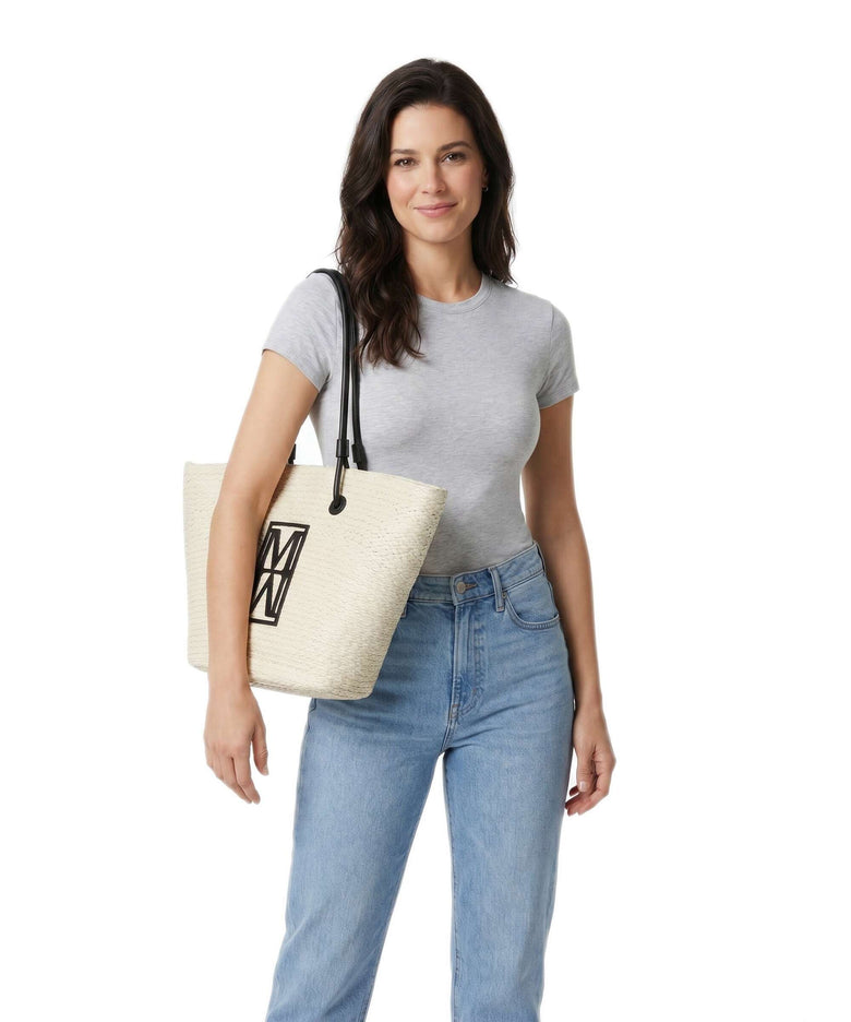 Marc O'Polo Jana Tote bag light raffia