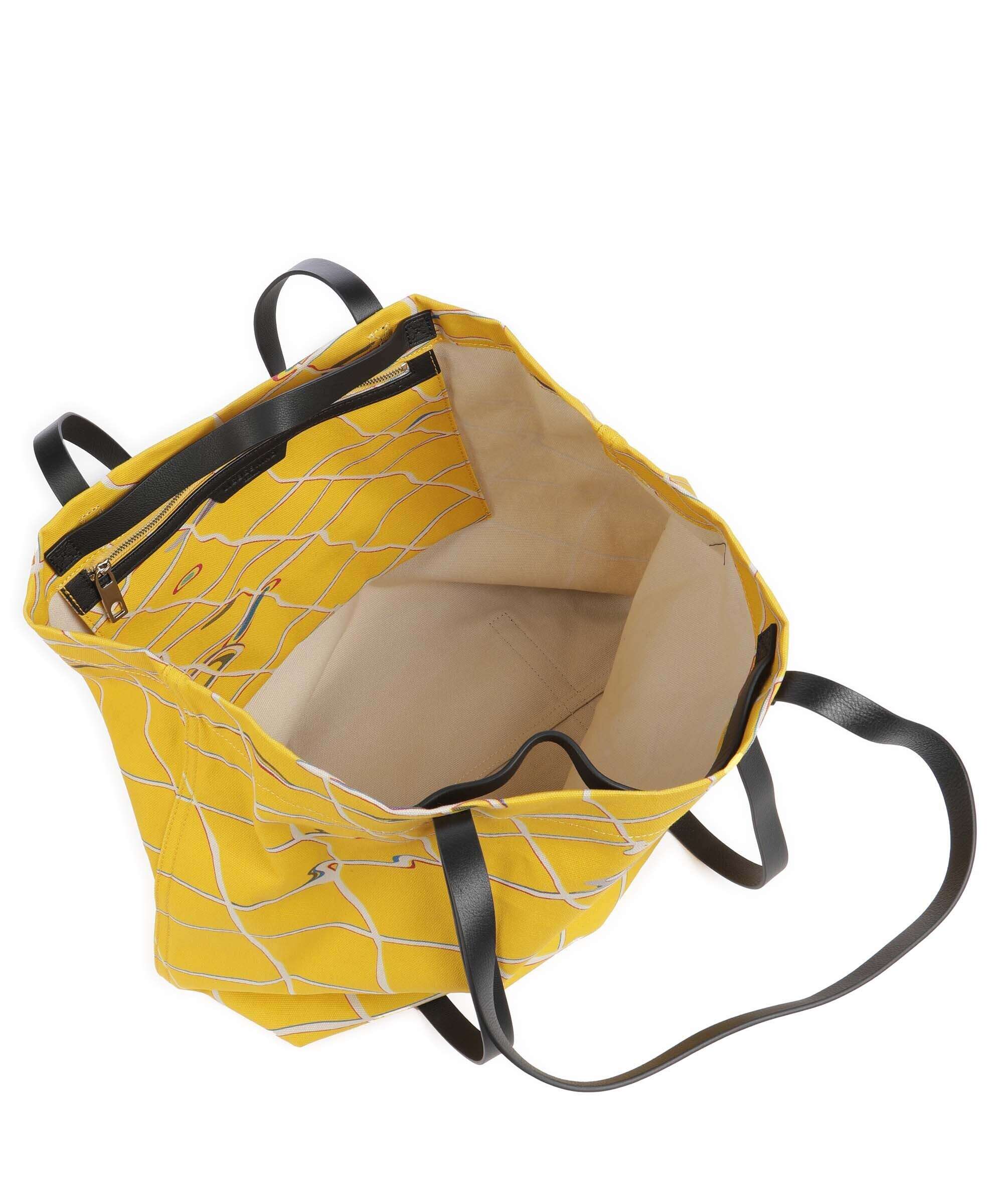 Liebeskind Aurora Canvas Tote bag lemon