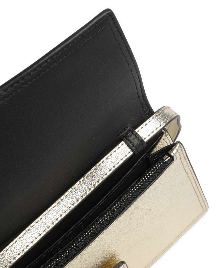 Liebeskind Lisa Metallic L Crossbody bag light gold