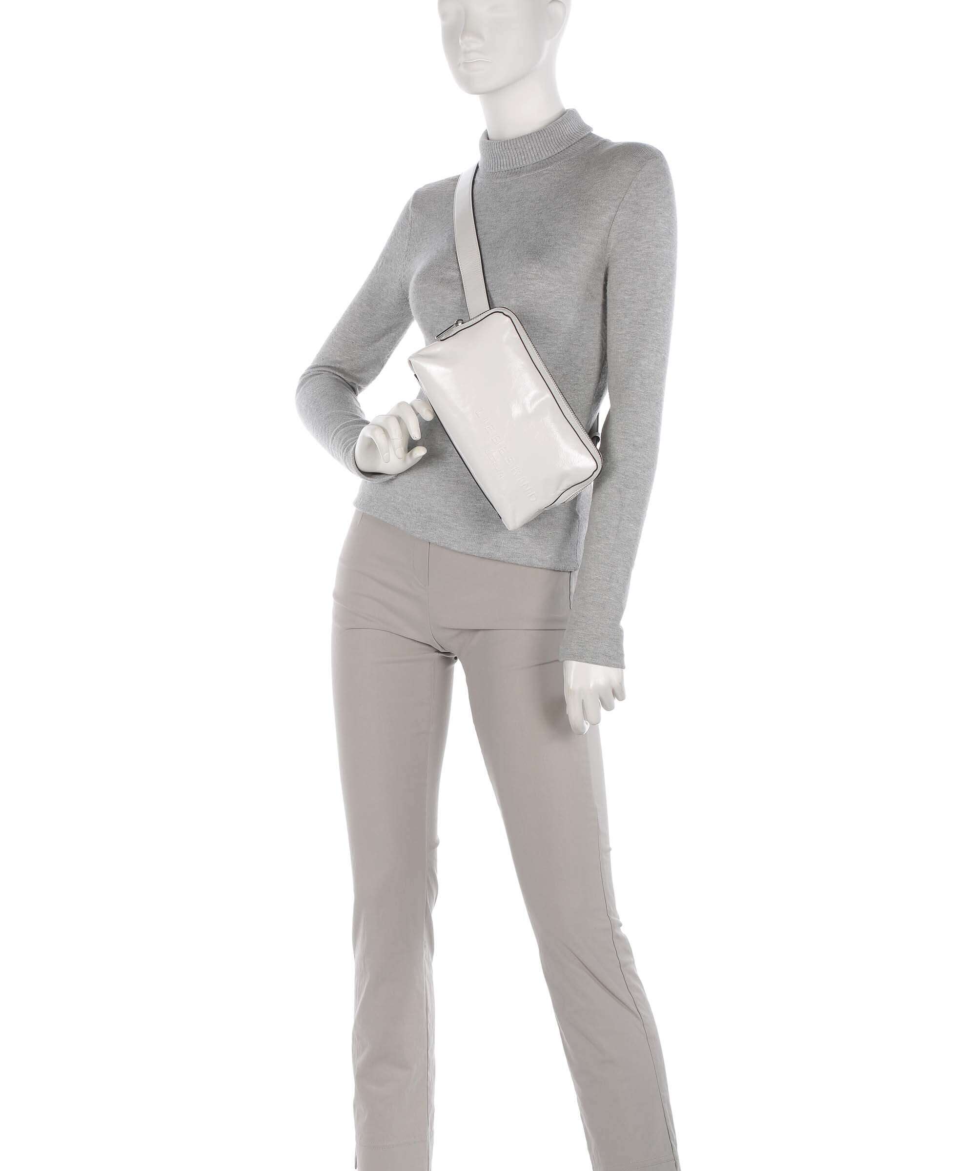 Liebeskind Elvira Paper Touch Crinkle Belt bag arctic