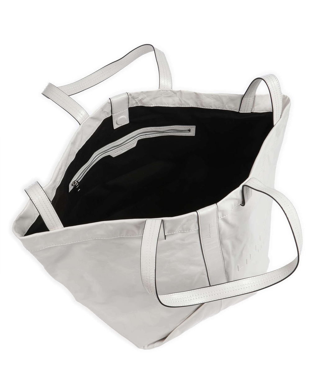 Liebeskind Elvira Paper Touch Crinkle L Tote bag arctic