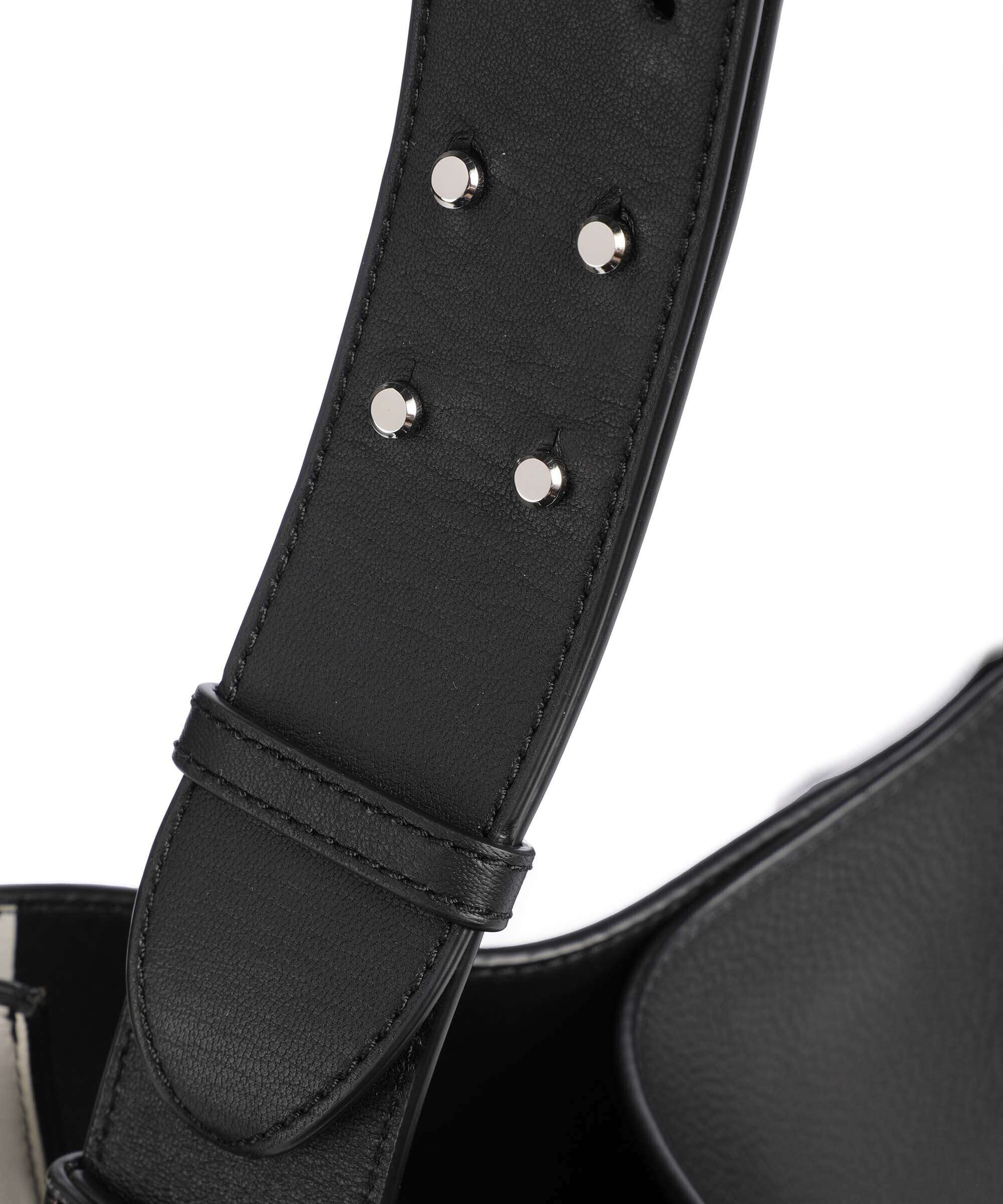 Liebeskind Hilla Small Pebble L Hobo bag black