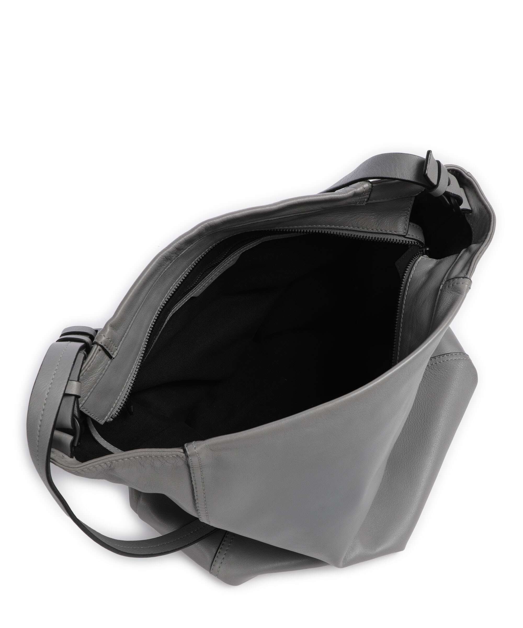 Liebeskind Chudy Sheep Natural L Hobo bag grigio