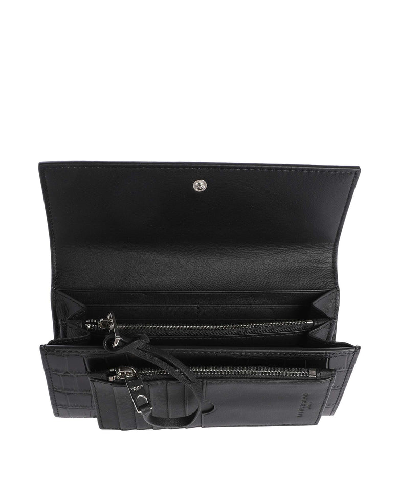 Liebeskind Lora Valentina Croco Wallet black