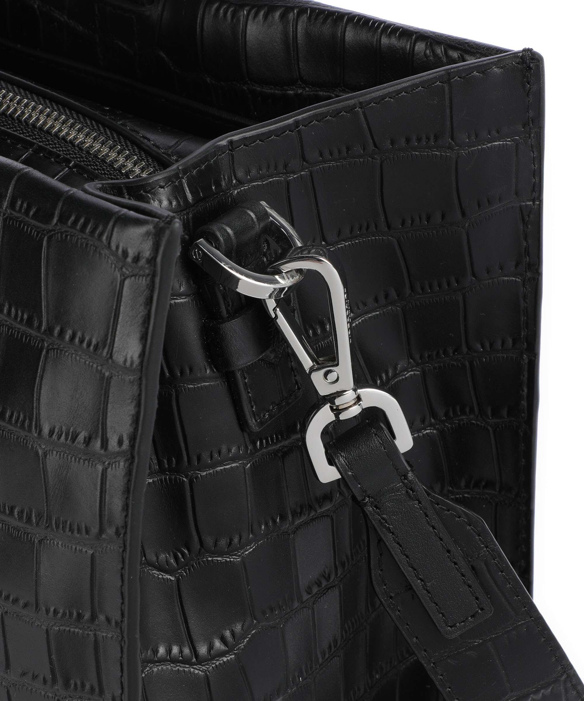 Liebeskind Lou 2 New Croco L Handbag black
