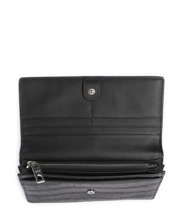 Liebeskind Lou 2 Slam New Croco L Wallet black