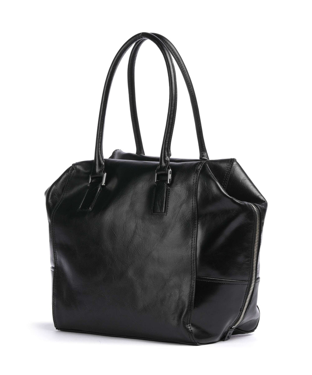 Liebeskind Kayla Lack Distressed M Tote bag black