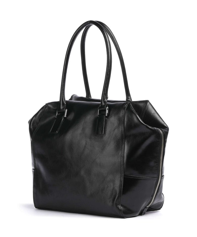 Liebeskind Kayla Lack Distressed M Tote bag black