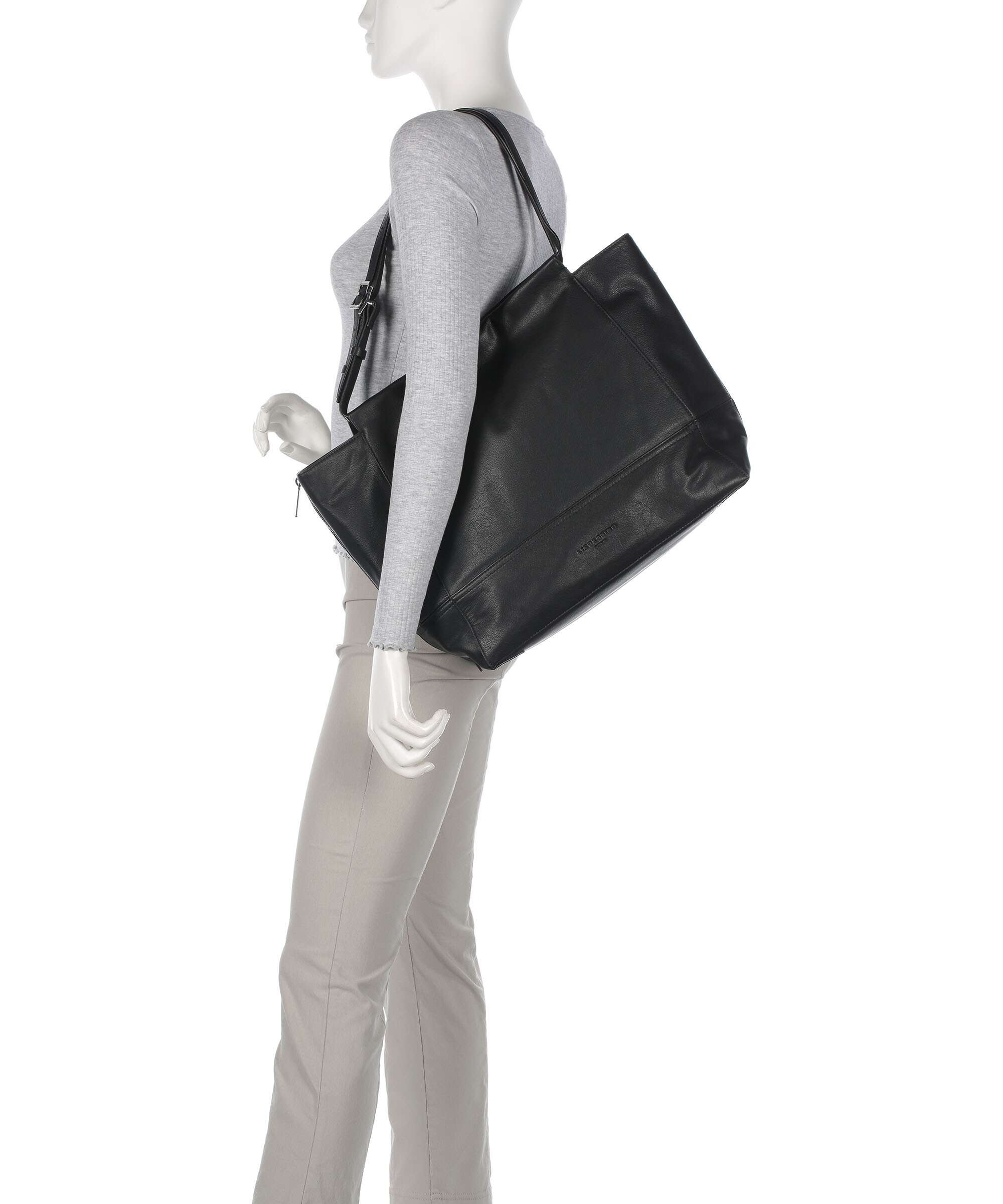 Liebeskind Lou 2 3D Leather L Tote bag black