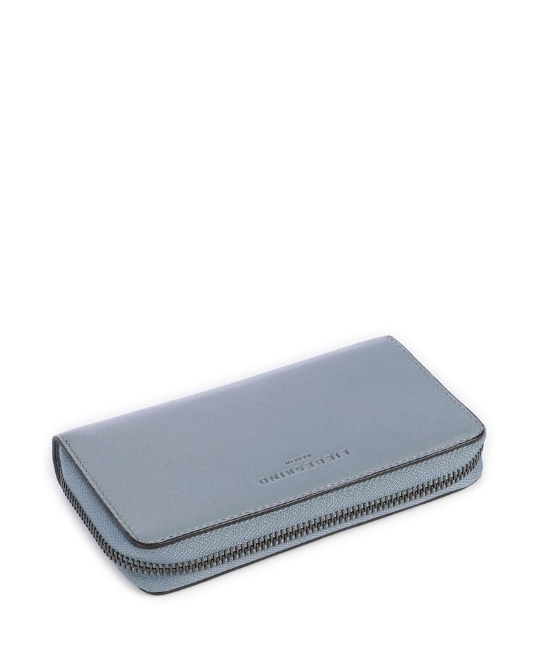Liebeskind Lila Frieda Sheep Natural Wallet blue heaven