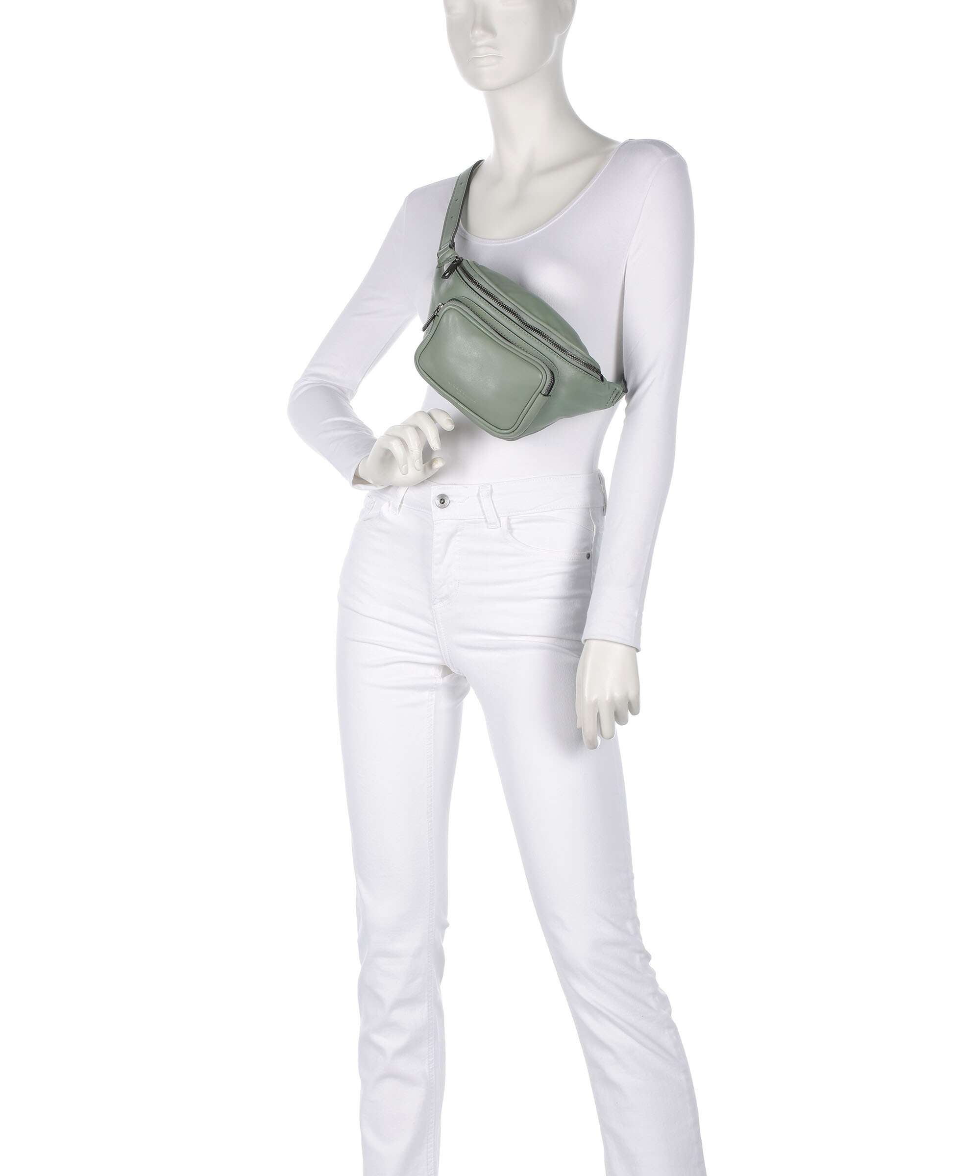 Liebeskind Lila Sheep Natural M Belt bag forest green