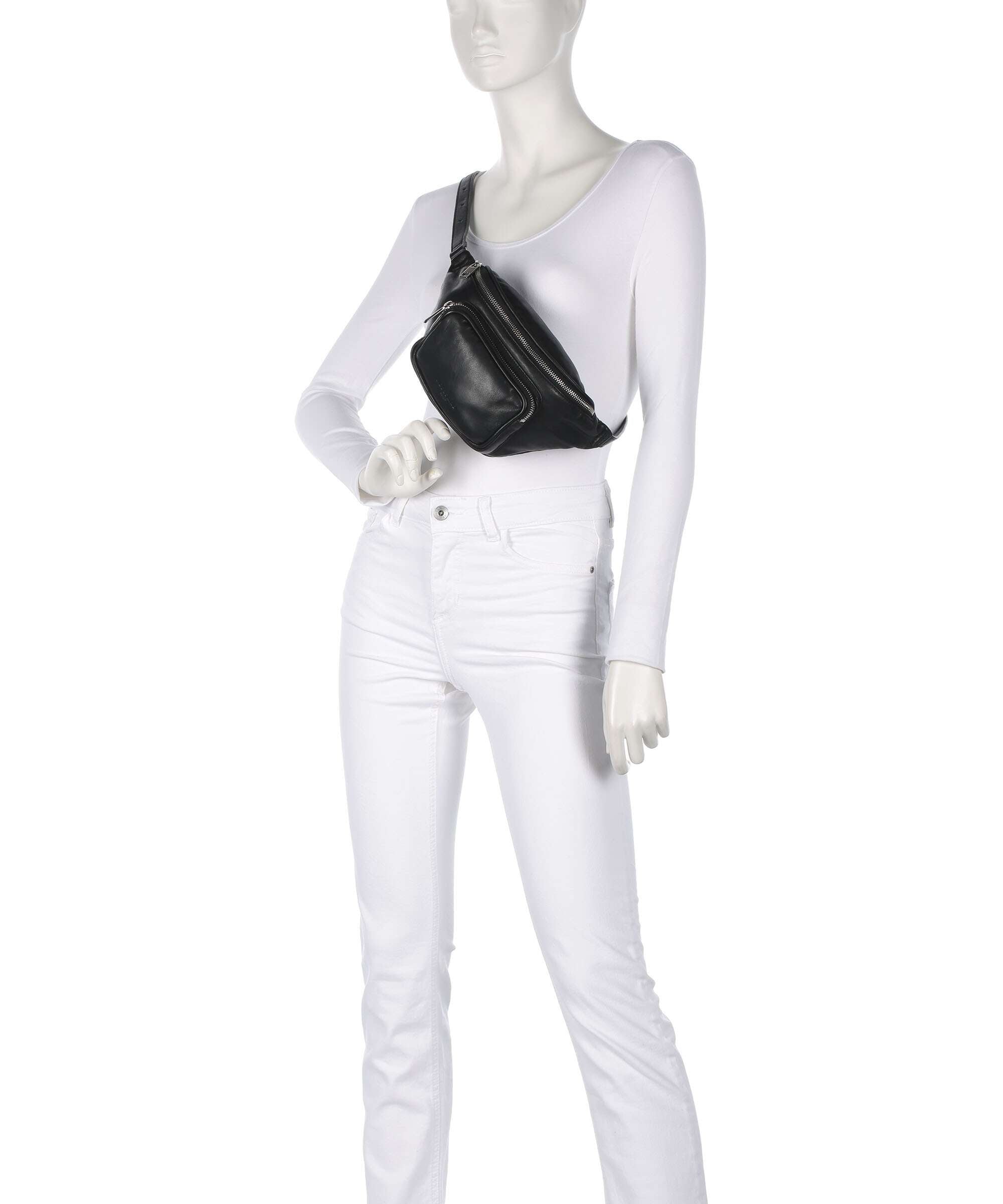 Liebeskind Lila Sheep Natural M Belt bag black