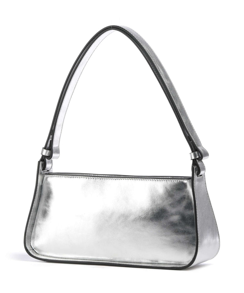 Liebeskind Franzis Lack Distressed S Shoulder bag silver