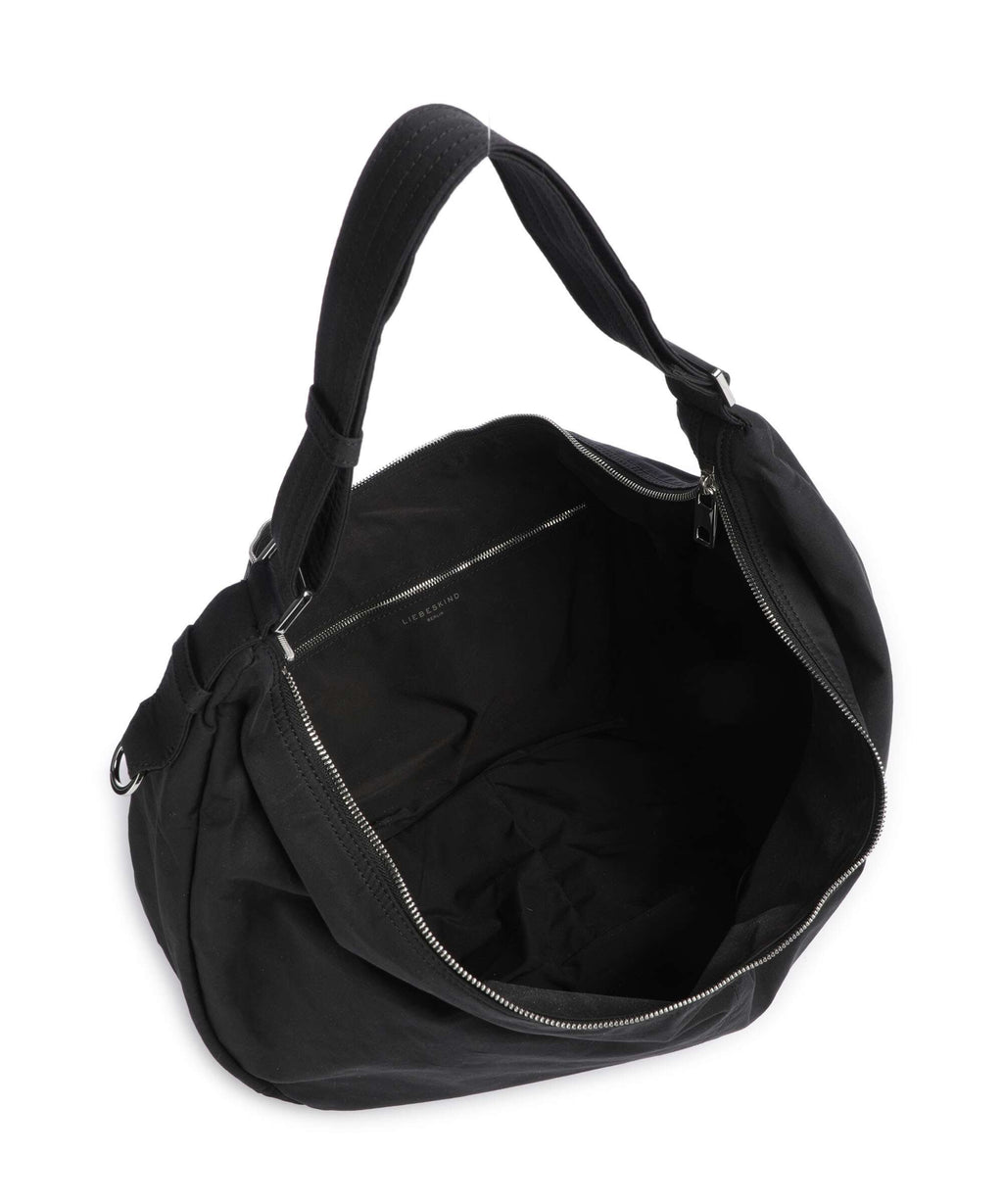 Liebeskind Moon Nylon L Hobo bag black