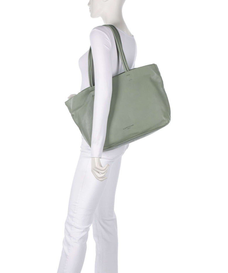 Liebeskind Hera Sheep Natural L Tote bag forest green